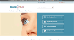 Desktop Screenshot of central-optics.com